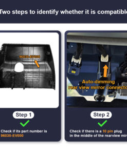 FitcamX autokamera, Kia Stinger 2022-2024 mallit-2