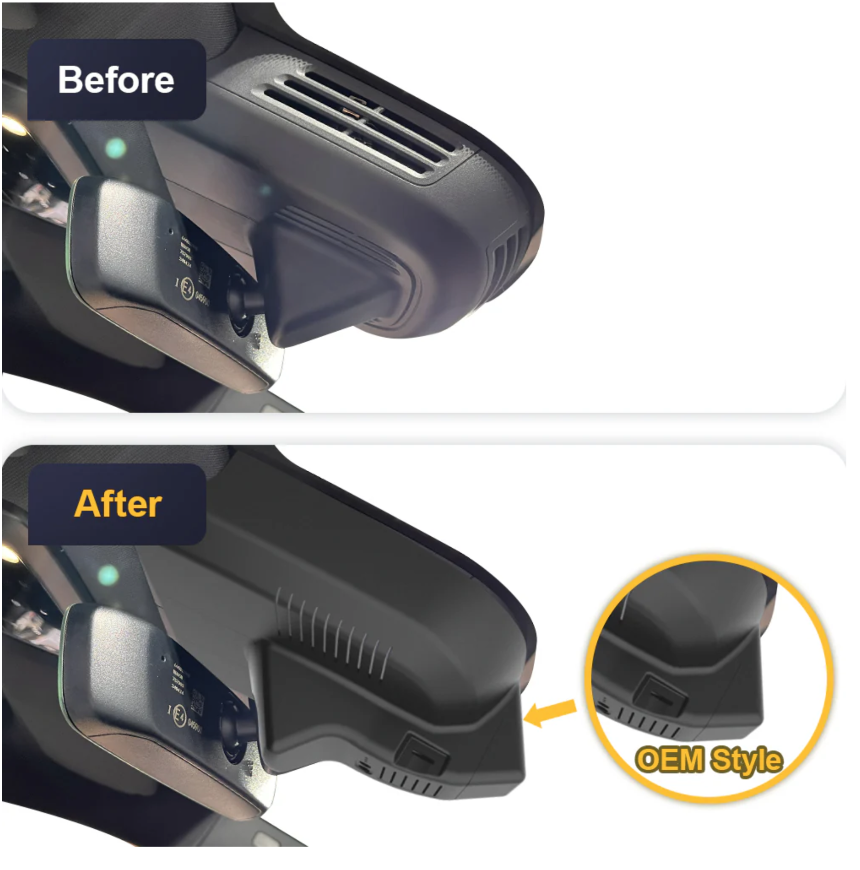 FitcamX dash cam, Volvo EX30 - Image 2