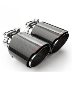 Pakoputken ulostulo 89mm hiilikuituinen, 63mm putkelle (RMT-C89-2/63R)