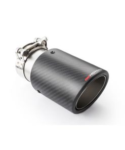 Pakoputken ulostulo 89mm hiilikuituinen, 63mm putkelle (RMT-C89-4/63R)