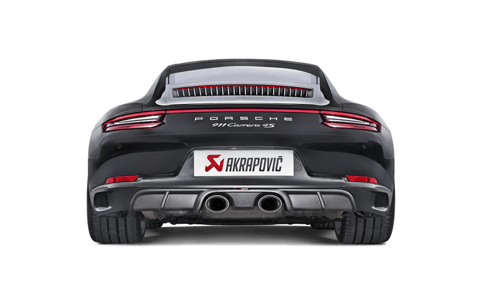 Porsche 911 Carrera /S/4/4S/GTS (991.2) (2016-2019) Akrapovic Hiilikuitudiffuusori (Matt)-2