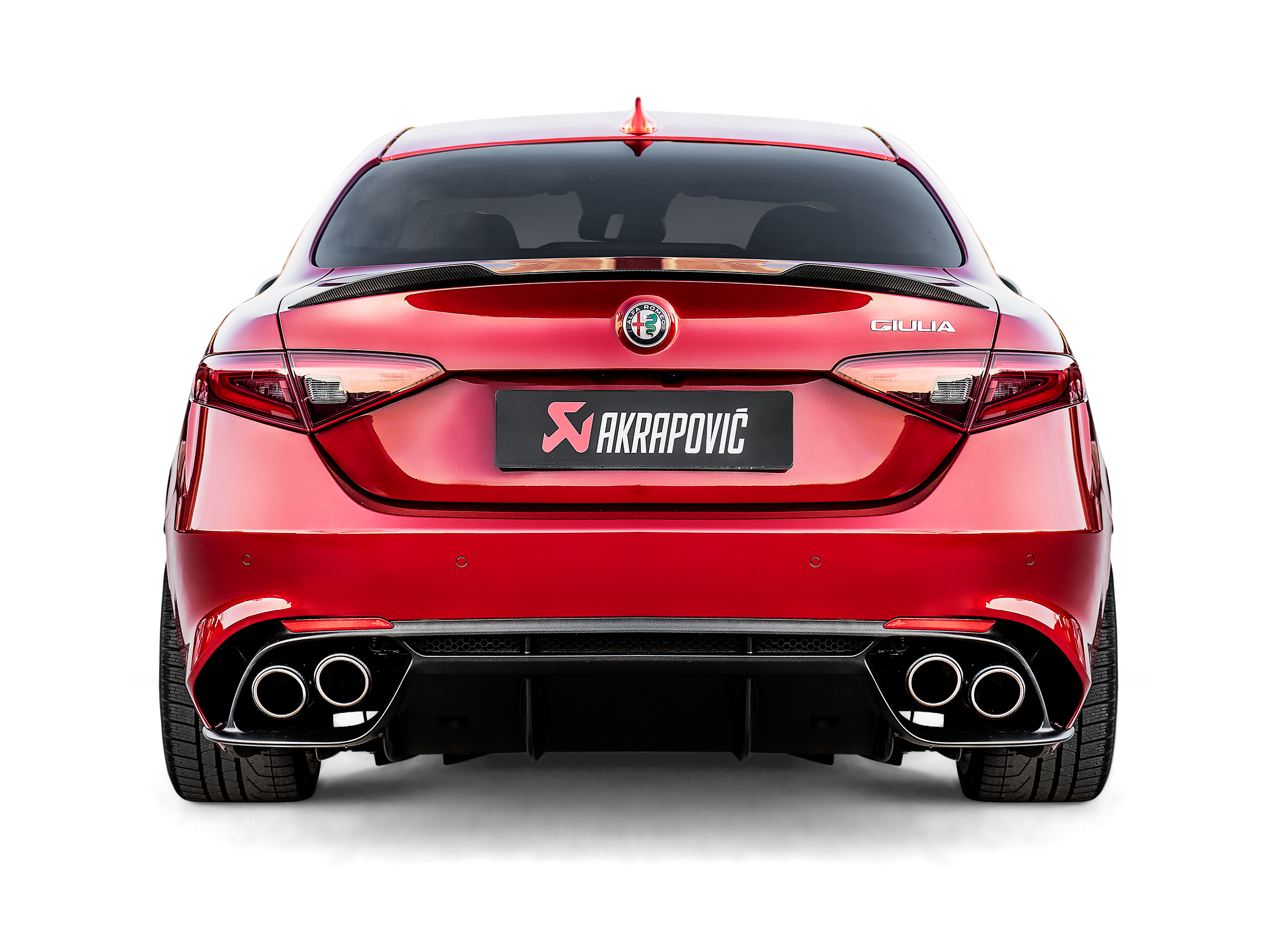 Alfa Romeo Giulia Quadrifoglio (2016-2020), Akrapovic Evolution Line pakoputkisto-3