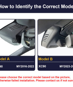 FitcamX autokamera, Volvo (Useita eri malleja)-4