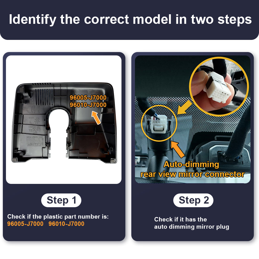 FitcamX autokamera, Kia Ceed 2019-2023 mallit-2