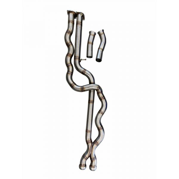 Active Autowerks midpipe, BMW M2 F87 Competition (S55)