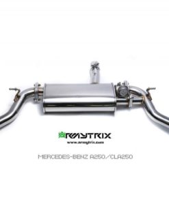 Armytrix pakoputkisto, Mercedes C117 CLA180, CLA200, CLA250 (2013-2015)