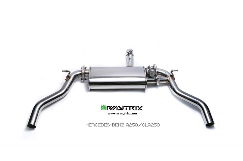 Armytrix pakoputkisto, Mercedes C117 CLA180, CLA200, CLA250 (2013-2015)