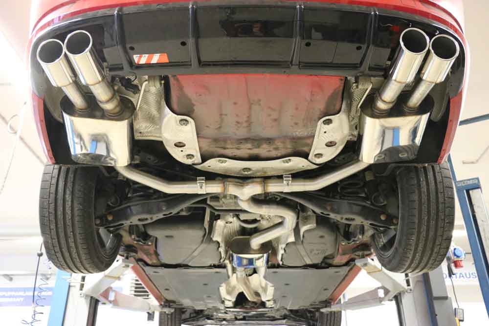 Skoda Superb Mk3 2015- 2.0T AWD cat-back putkisto, Fox Exhaust-3