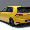 Volkswagen Golf MK7.5 R, Zaero Design EVO-1 takadiffuusori-3