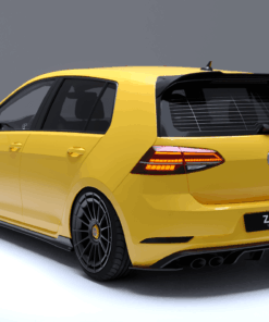 Volkswagen Golf MK7.5 R, Zaero Design EVO-1 takadiffuusori-3