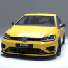 Volkswagen Golf MK7.5 R, Zaero Design EVO-1 etusplitteri-3