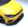 Volkswagen Golf MK7.5 R, Zaero Design EVO-1 etusplitteri-6